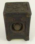 3 ANTIQUE CAST IRON SAFE BANKS