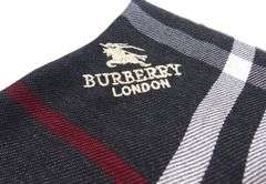 TWO BURBERRY SCARVES