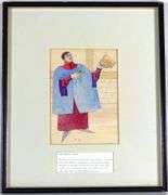 SET OF COSTUME DESIGN ILLUSTRATIONS