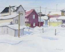 CANADIAN SCHOOL WATERCOLOUR