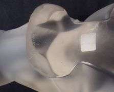 PAIR OF LALIQUE "CAT" FIGURINES