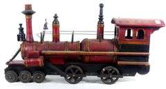 LARGE TRAIN ENGINE MODEL