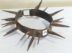 SPIKED DOG COLLAR