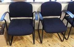FOUR GENI COMMERCIAL WAITING ROOM CHAIRS