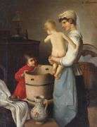 19TH CENTURY AUSTRIAN OIL