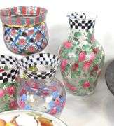 EVESHAM CHINA, GLASSWARE, KITCHENWARE, ETC.