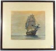 FOUR PRINTS INCL. SIGNED DEGARTHE