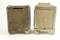 2 CAST IRON BANKS