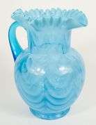 OPALESCENT GLASS PITCHER