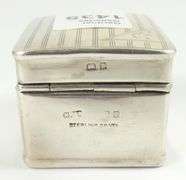 STERLING SILVER RING BOX