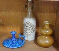 FOUR PIECES OF POTTERY