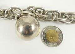 IMPRESSIVE HEAVY STERLING NECKLACE