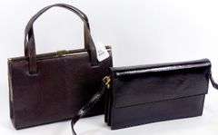 TWO LEATHER PURSES