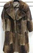 MUSKRAT FUR COAT
