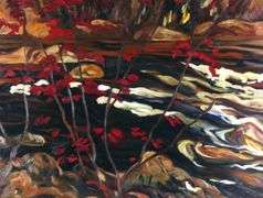 LARGE CANVAS PAINTING