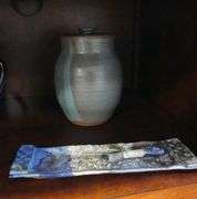 SIX PIECES OF ART POTTERY