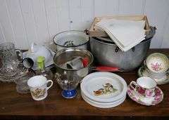 KITCHENWARE AND CHINA