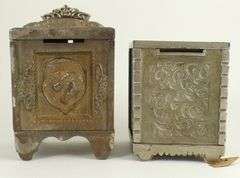 2 ANTIQUE BANKS
