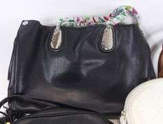 FOUR VINTAGE DESIGNER PURSES