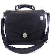 DELL BLACK LEATHER BAG