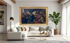 MONUMENTAL OIL ON CANVAS