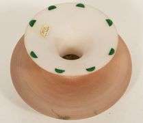 RARE BURMESE GLASS FLOWER FROG