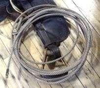 HORSE SADDLE AND LASSO