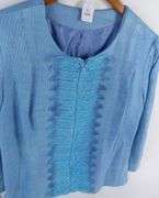 PAT BURNS-WENDLAND SILK & LACE JACKET