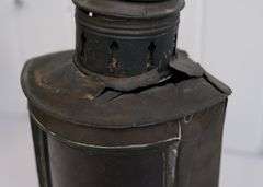 MAGIC LANTERN AND SHIP'S LAMP