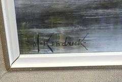 TWO FRAMED CANADIAN OIL PAINTINGS