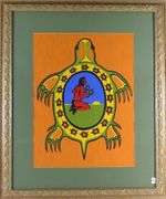 INDIGENOUS SERIGRAPH PRINT