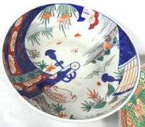 ASIAN PORCELAIN & CANDLEHOLDERS