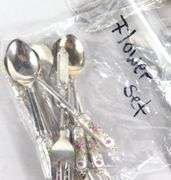 ASSORTED FLATWARE & SERVING PIECES