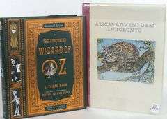 WIZARD OF OZ & ALICE'S ADVENTURES IN TORONTO ART BOOK