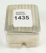 STERLING SILVER RING BOX