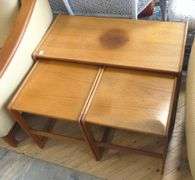 MCM TEAK TABLE SET