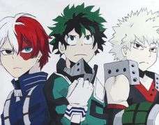 TWO ANIME/MANGA COMIC PAINTINGS