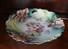 THREE PIECES OF ANTIQUE GERMAN PORCELAIN