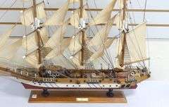 WOODEN "CLIPPER" MODEL SHIP