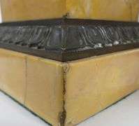 BRONZE TAZZA, TABLE LAMP & STAND