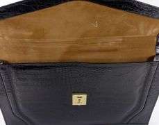 CROCODILE SKIN ATTACHE/BRIEFCASE