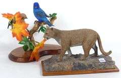 TWO W. SNYDER CARVINGS