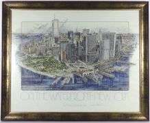 FOUR PRINTS INCL. SIGNED DEGARTHE