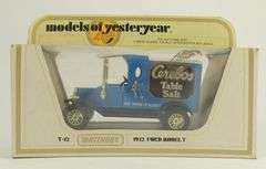 4 MODELS OF YESTERYEAR