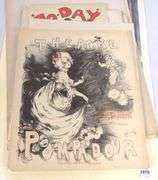 OLD ADVERTISING PIECES, ETC.