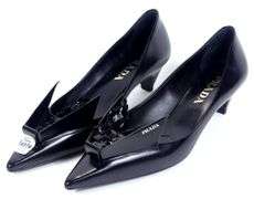 PRADA KITTEN HEEL PUMPS