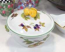 EVESHAM CHINA, GLASSWARE, KITCHENWARE, ETC.