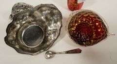 SALT DISH AND TOOTHPICK HOLDER