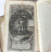 1796 LEATHER BOUND VOLUME SET "ROBINSON CRUSOE"
