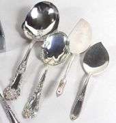 ASSORTED FLATWARE & SERVING PIECES